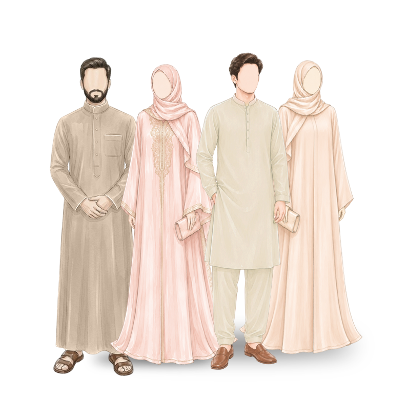 Nikkah ceremony wardrobe inspiration