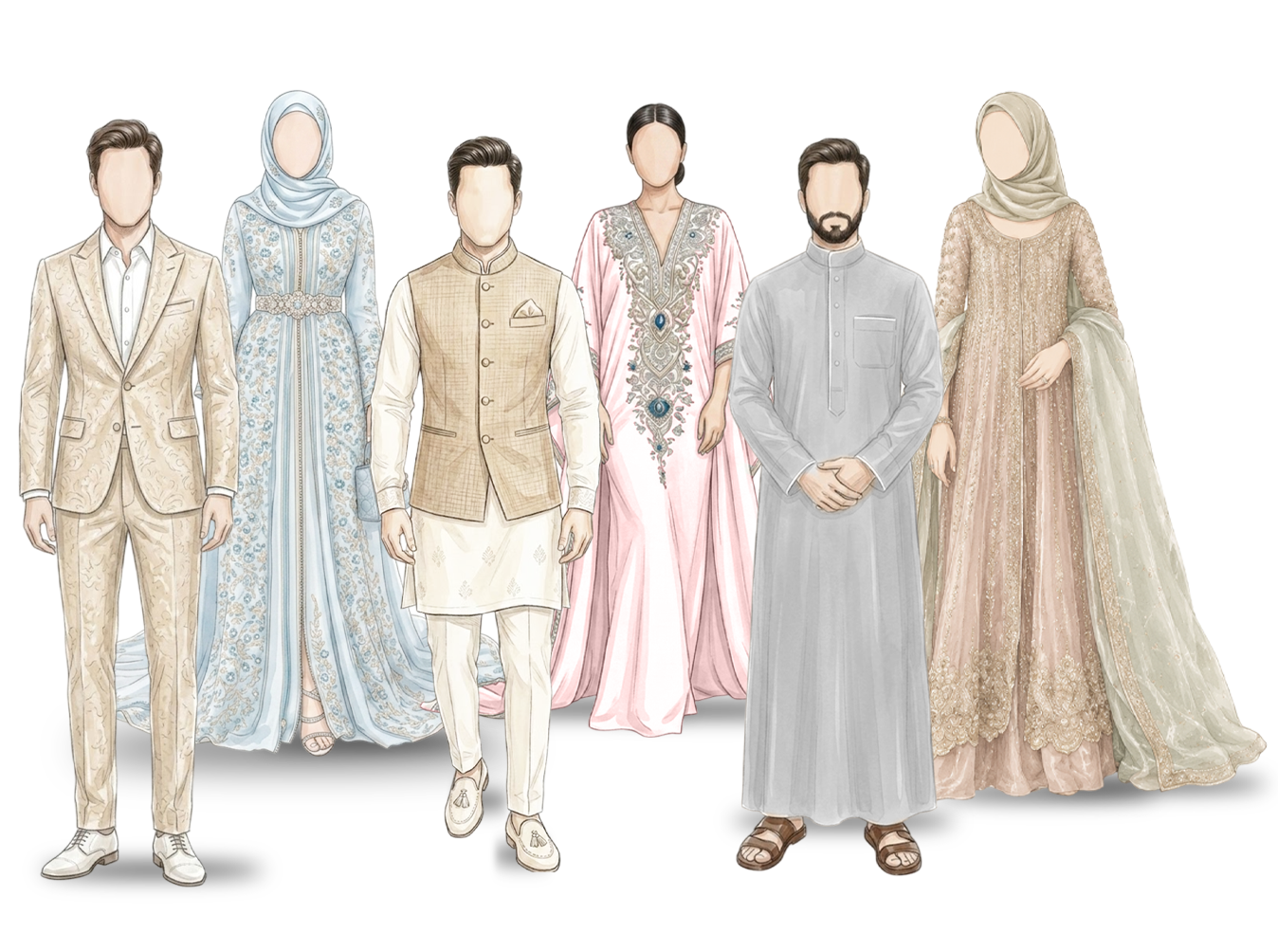 Nikkah dinner wardrobe inspiration